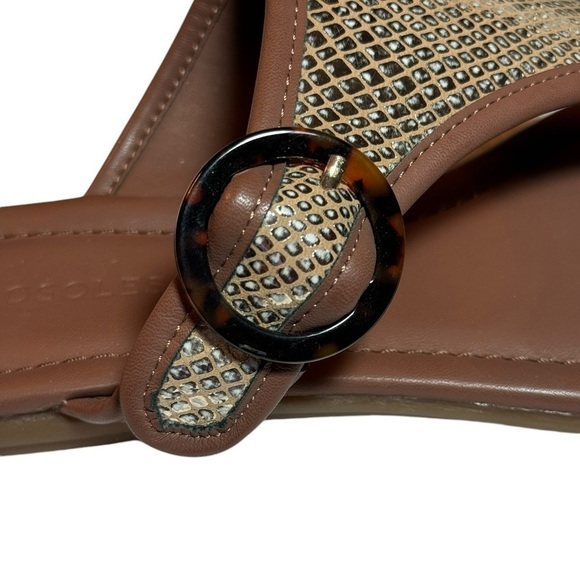 Aerosole Clarity Thong Sandals size 8 zM - Picture 6 of 9